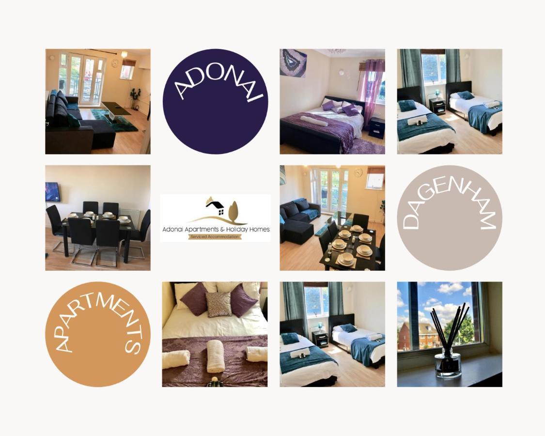 2 Bedroom Apartment At Dagenham , Adonai Serviced Accommodation, Free Wifi And Parking Exterior foto