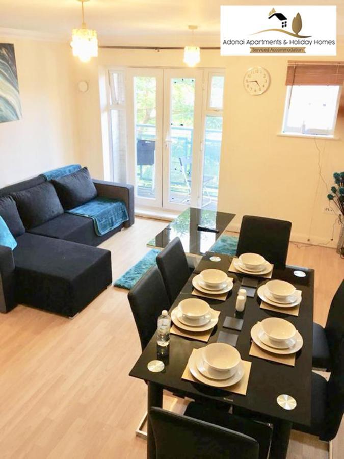 2 Bedroom Apartment At Dagenham , Adonai Serviced Accommodation, Free Wifi And Parking Exterior foto